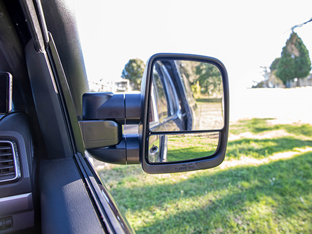 Clearview Next Gen Tow Mirrors Suitable For Ford Ranger 2012-22 (Electric, Chrome) (Pair) - CVNG-FR-PX-EC